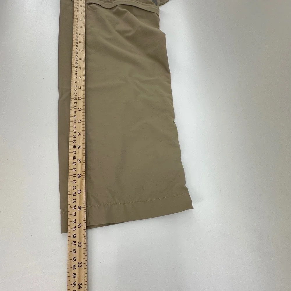 The North Face Mens Horizon 2.0 Convertible Hiking Pants Khaki Tan 36 NF0A2UNB